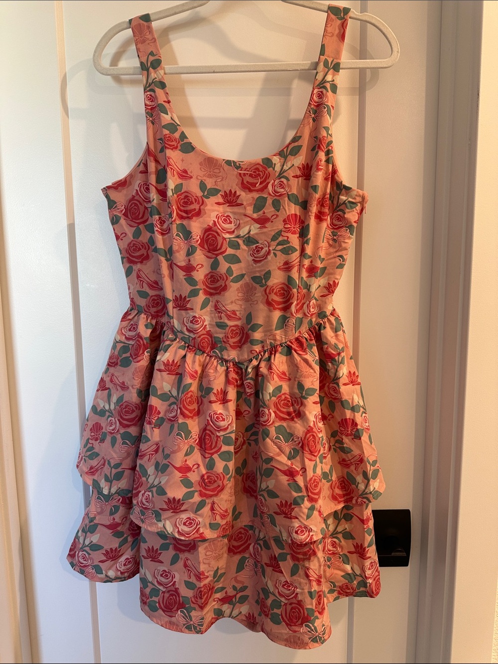 Disney Parks 2026 Princess Athletic Dress Belle Cinderella Ariel Jasmine Roses m